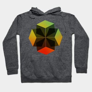 Colorful cubes Hoodie